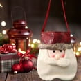 thumbnail image 4 of Christmas Drawstring Gift Bag,Reusable Wrapping Bag for Gifts, Christmas Small Santa Gift Bag, Festive Present Pouch for Candy & Small Gifts, 4 of 7