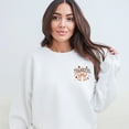 thumbnail image 6 of Embroidered Coquette Thankful - Women's Graphic Sweatshirt, 6 of 9
