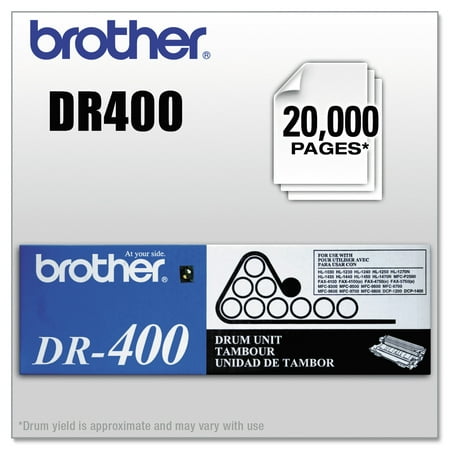 Brother DR400 Drum Unit, Black