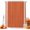 Orange, variant on Orange Shower Curtains for Bathroom, Thanksgiving Fall Pure Color Simple Striped Waterproof Fabric Shower Curtain, Decorative Bathroom Curtain for Bathtub, 72"x72", No Hooks Included