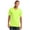Neon Yellow, variant on Port & Company Core Cotton V Neck Tee-2XL (Jet Black)