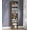 Amber Pine, variant on DVD Tower Storage Rack, 8-Tier Media Storage Shelves with Adjustable Shelves CD Cabinet for Living Room Bedroom Office