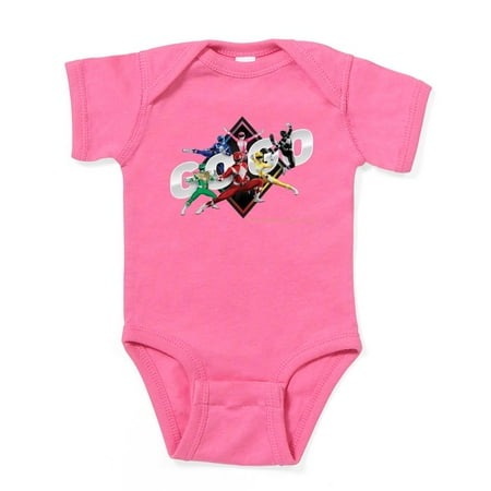 

CafePress - Mighty Morphin Power Rangers Go Go - Cute Infant Bodysuit Baby Romper - Size Newborn - 24 Months