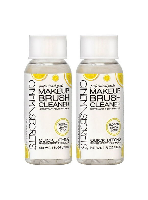 Cinema Secrets Professional Makeup Brush Cleaner Lemon 1oz (Pack of 2)
