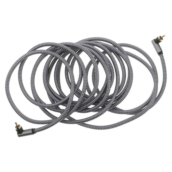 Durable Digital Coaxial Audio Cable with Dual Shielded Cords Gold Plated Connectors for Electronics Video Accessories