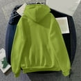thumbnail image 4 of Titcea Hoodies for Women Solid Color Oversized Drawstring Long Sleeve Hoodie with Pockets Loose Casual Pullover Sweatshirt, 4 of 4