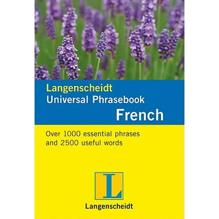 Langenscheidt Universal Phrasebook: French (Best French Phrasebook App)
