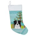 thumbnail image 1 of Calcetín navideño Caroline's Treasures Tree y Border Collie 11 x 18 multicolor, 1 of 1