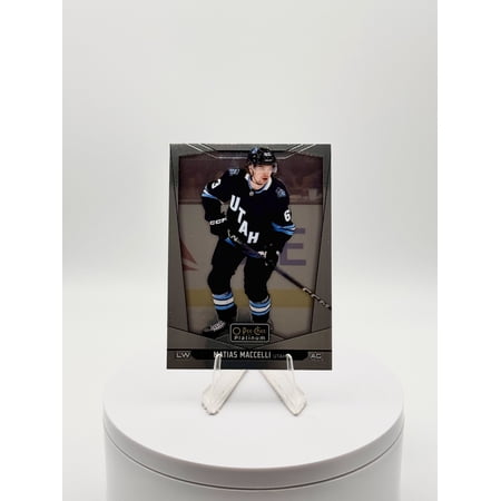 2024-25 Upper Deck O-Pee-Chee Platinum Matias Maccelli Utah Hockey Club #135 Hockey Card