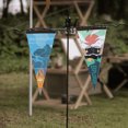 thumbnail image 4 of Generic Sunset Camping Triangular Felt Flags – Outdoor Aesthetic Decor for Tents and Campsites, 4 of 7