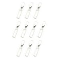 thumbnail image 2 of GUOOL 10pcs Metal Zipper Heads Replacement Repair Sewing Accessories Fixing Handle Argent, 2 of 9