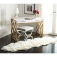 thumbnail image 5 of SAFAVIEH Sheep Skin Tiana Sheep Skin Area Rug, White, 3'7" x 5'11" Specialty, 5 of 6