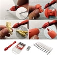 thumbnail image 2 of Brocas de mano de tornillo de banco profesional perfke 10 piezas 21-30 mm, 2 of 8