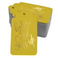thumbnail image 1 of Inkdotpot 100 Pack Real Gold Foil Paper Tags Baby It's Cold Outside Baby Shower Favor Hang Tag, 1 of 6