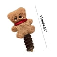 thumbnail image 3 of Fiudx Diadema para Teléfono, Elegante Lazo para El Pelo, Cuerda Duradera Elástica, Cuerda de Cuero Resistente Al Agua, Ideal para Crear Peinados y Nadar, Moda para Mujeres y Niñas, Suave Fibra de Pol, 3 of 4