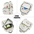 thumbnail image 5 of FORMRS Mini Backpack Purse for Women Travel Daypack Casual Shoulder Bag, Ghost Design, 5 of 7