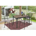 thumbnail image 1 of Comedor Barcelona 4 Sillas Tubular y Cubierta de PVC MOBILKRAFT, 1 of 4