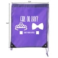 thumbnail image 2 of Baby Shower Party Favors Favor| Baby Shower Drawstring Backpacks, Baby Shower Favors for Gender Reveal, 2 of 3