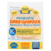 Santa Fe Tortilla Company Probiotic Carb Chopper 7" Whole Grain and Flax Tortillas, 10 Count (15 oz)