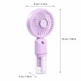 thumbnail image 2 of Rechargeable Handheld Portable Fan(Green), 2 of 8