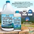 thumbnail image 2 of Nature's Freedom 35% Hydrogen Peroxide, Food Grade H2O2 and Purified Water, 128 Fl Oz Gallon, 2 of 8