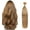 Ash Brown, variant on 16 Inch Keratin Tip Hair Extensions Human Hair Ash Brown U Tip Pre Bonded Hair Extensions Fusion Keratin Hair Extensions Real Human Hair 40g