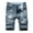 Gray, variant on Mens and Big and Jean Shorts Ripped Trunks Stretchy Washed Jeans Trunks Cut-Off Classic Fit Biker Jeans Trunks Summer Denim Cargo Shorts Yellow