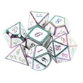 thumbnail image 2 of Dados para juegos de mesa ANGGREK poliédricos que evitan la decoloración Dados de metal, 2 of 8