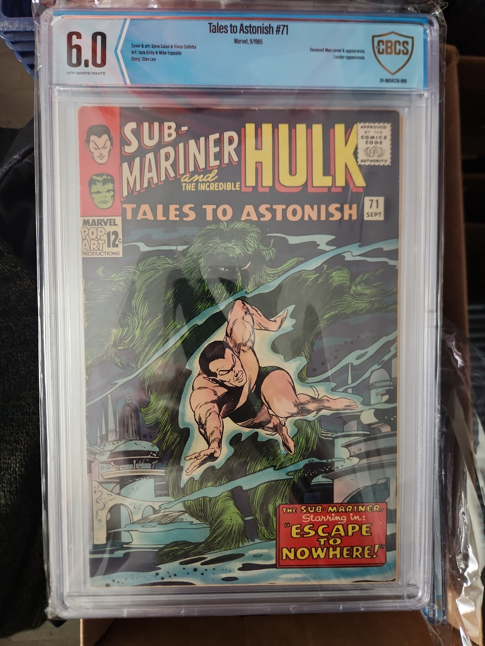 Cover of Tales to Astonish #71
