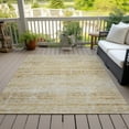 thumbnail image 6 of Addison Rugs Chantille Indoor/Outdoor Transitional Modern Gold Washable Rectangle Rug, 9' x 12', 6 of 6