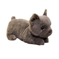 thumbnail image 1 of Lifelike Corgi Toy Mini Soft Stuffed Animal Short Material Embroidered Details 11.8 Inch Size Machine Washable Durable for Kids, 1 of 4