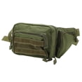 thumbnail image 3 of Riñonera con bolsillos para colgar en la cintura al aire libre con correa ajustable para el hombro para pescar, andar en bicicleta, acampar, verde YUNYI BRAND  Deportes, 3 of 8
