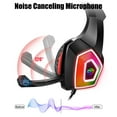 thumbnail image 3 of EEEkit Gaming Headset Fit for PS5, PS4, PC, Xbox, Nintendo Switch, USB + 3.5mm Wired Noise Cancelling Over-Ear Gaming Headphones with Mic, Stereo Surround Sound, Soft Earmuffs, 3 of 8