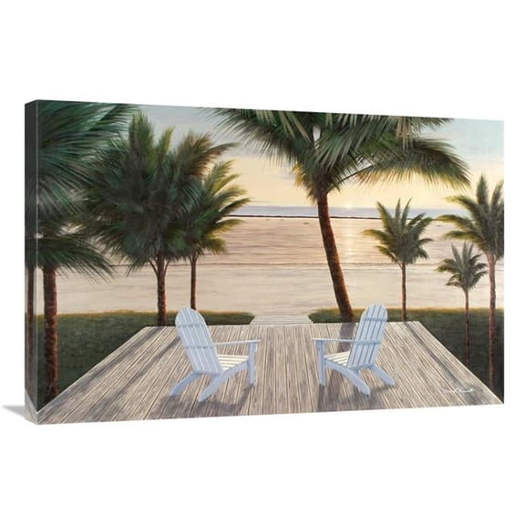 Global Gallery GCS-393973-2436-142 24 x 36 in. Palm Beach Retreat Art Print - Diane Romanello