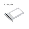 thumbnail image 1 of Support de Carte SIM de Remplacement Plateau de Réparation pour iPhone 8 8Plus X-Argent pour iPhone 8 Plus, 1 of 5