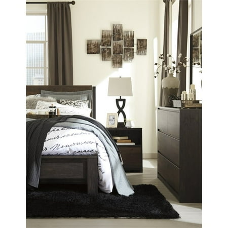 Ashley Windlore Queen Panel Bed In Dark Brown Com - Ashley Windlore Queen Panel Bed Ashley Windlore Queen Panel Bed In Dark Brown Com - Ashley Windlore Queen Panel Bed