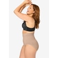 thumbnail image 3 of Secret Solutions Women's Plus Size Instant Shaper Medium Control Seamless High Waist Brief, 3 of 6
