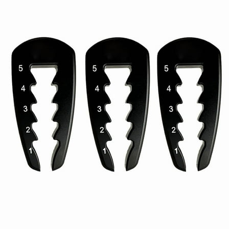 3 * Golf Tee Height Tool-Black