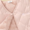 thumbnail image 4 of Gubotare Toddler Vest Baby Boy Girls Sleeveless Jacket Full Zipper Fleece Vest Toddler Kids Fall Winter Waistcoat Outerwear with Pocket 12 18 Months (Pink,12-18 Months), 4 of 9