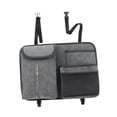 thumbnail image 3 of Organizador para asiento trasero de coche, bolsa de almacenamiento colgante, correa ajustable, soporte para botella de agua Gris, 3 of 9