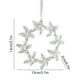 thumbnail image 3 of Adornos navideños, adornos navideños, regalos navideños, adornos navideños, lentejuelas, colgante acrílico, copo de nieve transparente, diseño de escena de árbol de Navidad, accesorios, decoraciones a, 3 of 6
