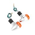 thumbnail image 4 of Clignotant de clignotant, ABS Shell Universel Étanche 2pcs/set Indicateur de Signal pour Moto Suvs, 4 of 8