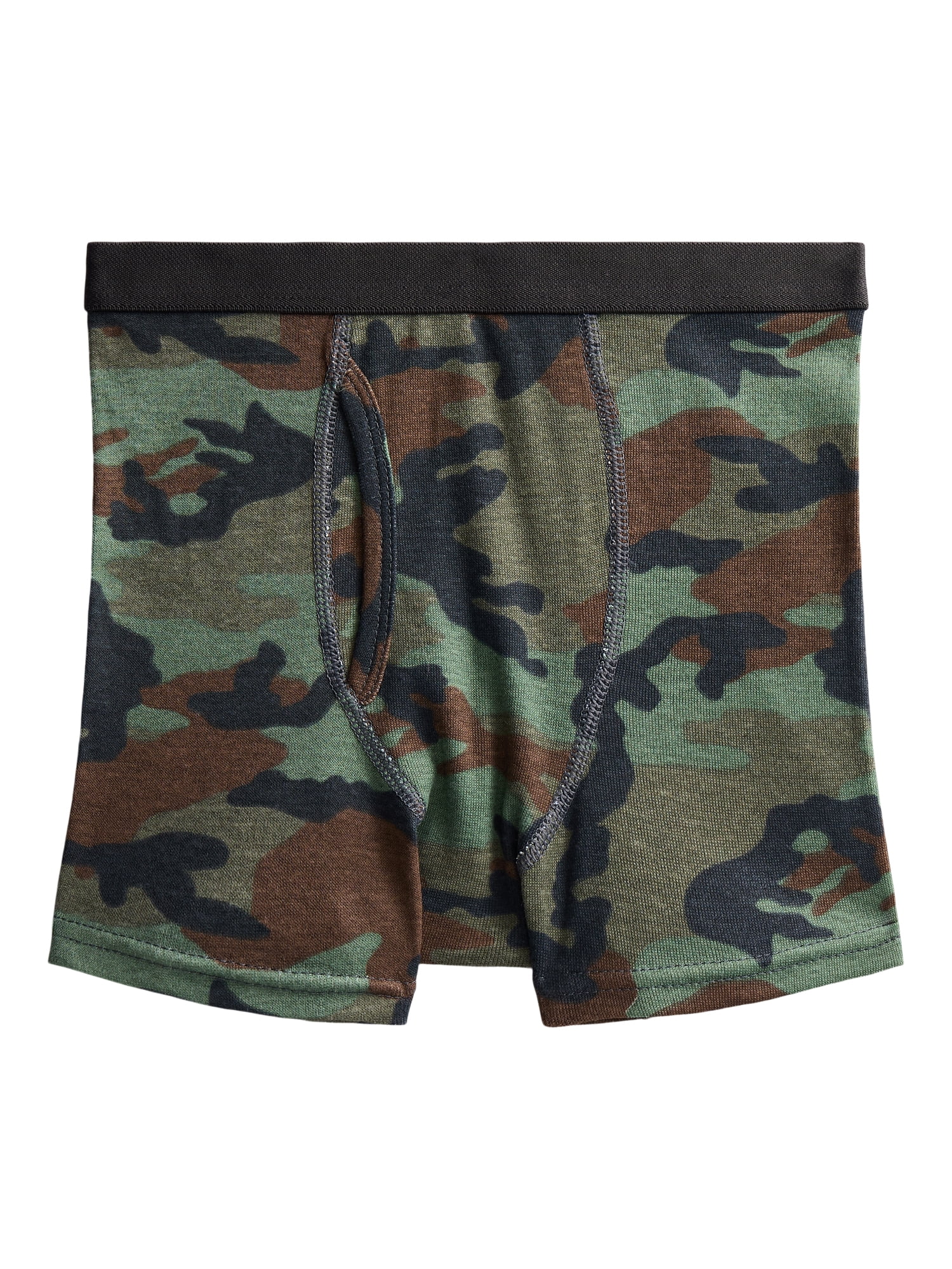 Wonder Nation Boys Underwear Soft Cotton Boxer Briefs, 10-Pack, Sizes S-XXL & Husky