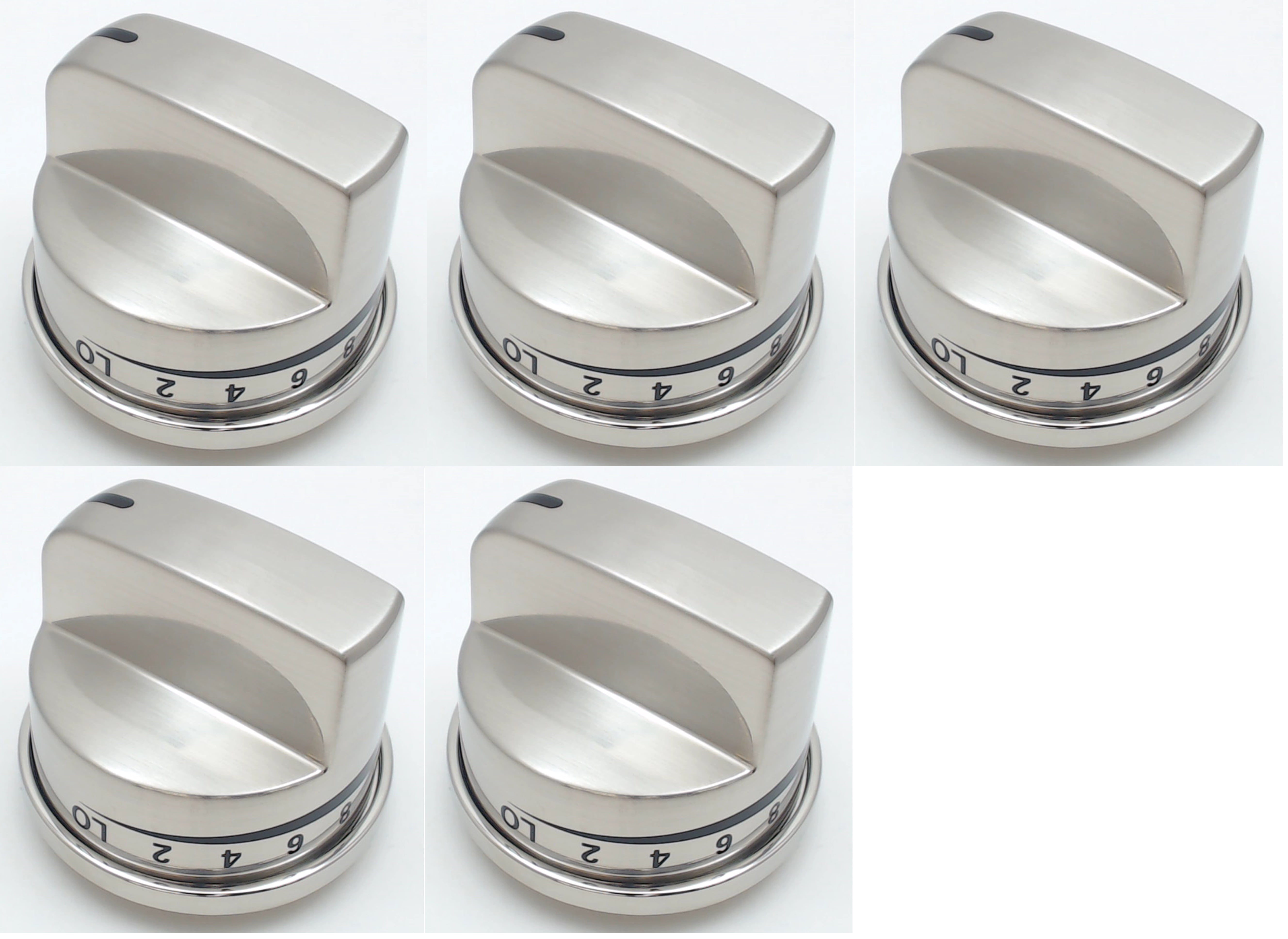 Super Boil Burner Knob 5 Pack for LG Ranges, AP4450343, PS3534128