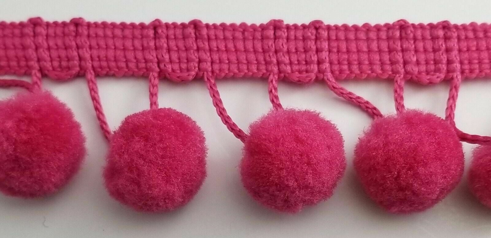 Cream Pink Mini Pom Pom Trim Ball Fringe Mix Colors Braid Sewing Craft Supplies 