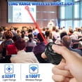 thumbnail image 3 of Clicker de Presentación Inalámbrico USB Tipo C Recargable, Clicker de PowerPoint para Presentaciones con Anillo de Dedo con Puntero Luminoso, 3 of 5