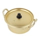 thumbnail image 3 of Olla de fideos instantáneos Ounissouiy Aleación de aluminio dorado 16cm, 3 of 6