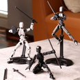 thumbnail image 4 of Figuras de acción de Lucky 13 para niños, muñeco de juguete con Soporte mejorado, modelo de Robot Shapeshift móvil impreso en 3D, maniquí de descompresión DIY, regalo para niños, 4 of 4