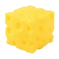 thumbnail image 3 of Cheese Stress Relief Soft Novelty Toy, Squishy Squeeze Cheese Block, Unbreakable Cheese Figurine Simulation Cheeses Food Squeeze Toy (1.6in), 3 of 4