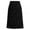 Black, variant on Women's Summer Cute High Waist Ruffle Skirt Lace Skirt A-Line Hollow Out Fitness Skirt Knee Length Plus Size Skirt Skater Flared Midi Skirt Vinage Skirt